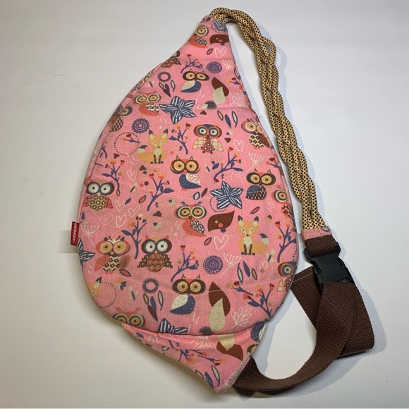 Union Bay OWLS Adjustable Braided Rope Strap Sling Bag Purse Cross Body - Picture 7 of 9